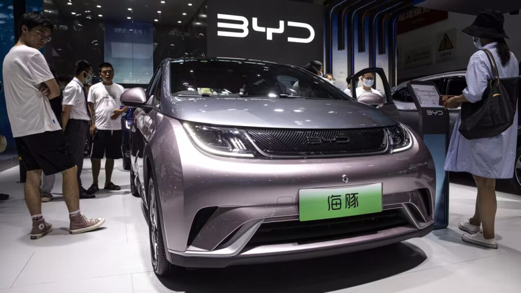 أسهم BYD تنخفض بعد إعلان تراجع مبيعاتها الشهرية في الصين